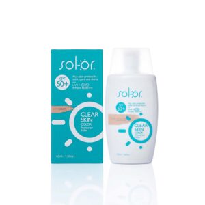 Protector Solar Solor Clear Skin Color X 50ml